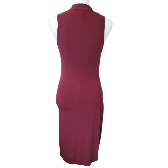 Skingraft XS Burgundy Dress - Picture 2 of 8